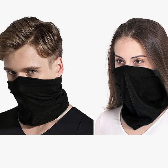 FAYBOX 2 Wicking Headwear Bandana Sports Scarf UV FaceMask Running Hiking Riding - Picture 6 of 16